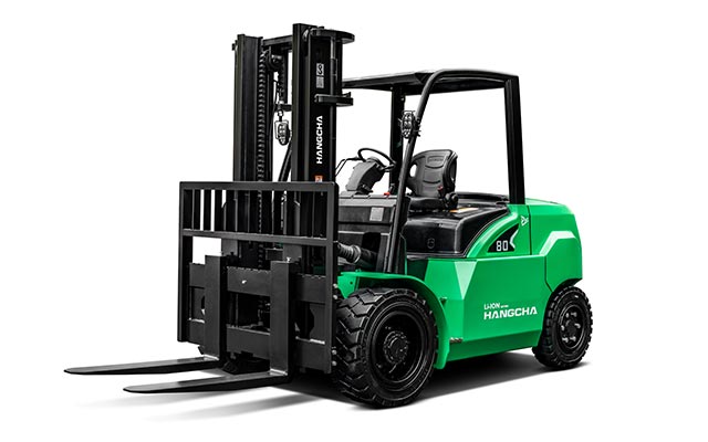 Hangcha XC Series lithium-ion pneumatic small tire forklift 12,000 to 22,000 lbs