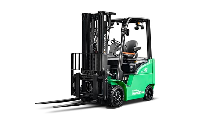 Hangcha cushion tire lithium-ion forklift 4,000 to 7,999 lbs