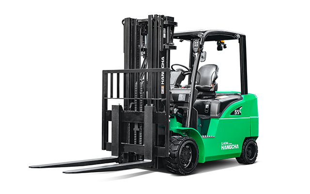 Hangcha cushion tire lithium-ion forklift 8,000 to 12,000 lbs