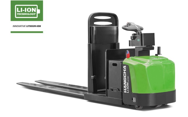 Hangcha - Electric Lithium-ion Center Control Rider Pallet Jack 6,000-8000lbs