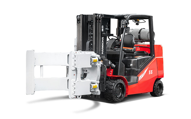 Hangcha paper roll special forklift 12,000 lbs
