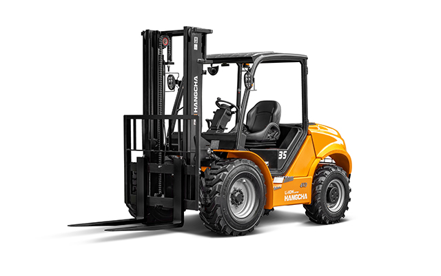 Hangcha high voltage rough terrain forklift 5,000 to 7,000 lbs