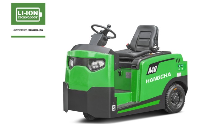 Hangcha electric lithium-ion seated tow tractor