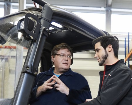 Forklift training