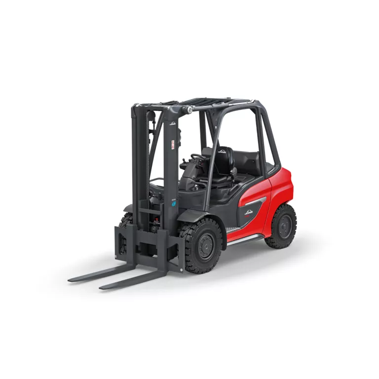 Linde H35-H50 internal combustion pneumatic forklift 7,500 to 11,000 lb capacity
