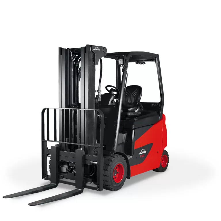 Linde E25S-E35SH electric forklift 5,000 to 7,000 lb capacity