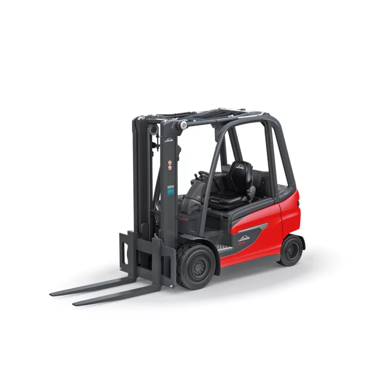 Linde E20-E35 electric forklift 4,000 to 7,000 lb capacity