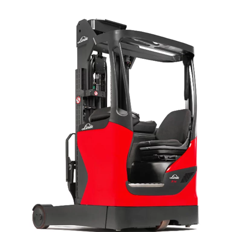 Linde R14-R25 electric reach truck 3,000 to 5,500 lb capacity