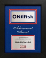 Nilfisk Achievement Award 2021